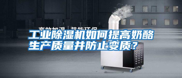 工業除濕機如何提高奶酪生產質量并防止變質？