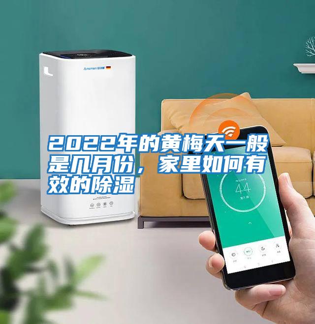 2022年的黃梅天一般是幾月份，家里如何有效的除濕