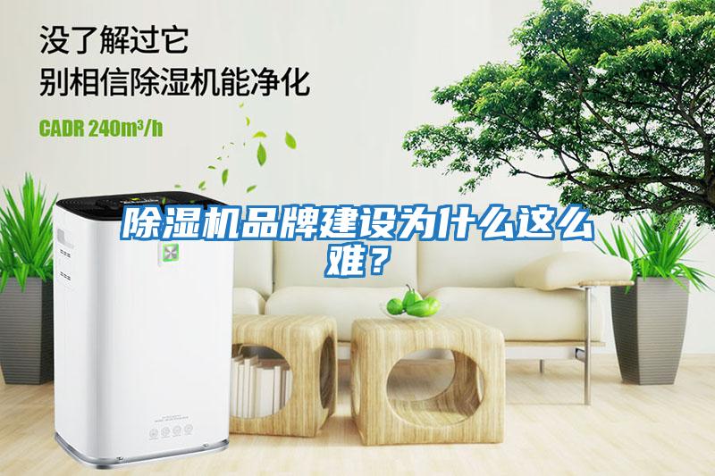 除濕機品牌建設為什么這么難？