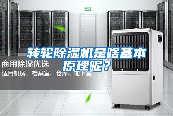 轉輪除濕機是啥基本原理呢？