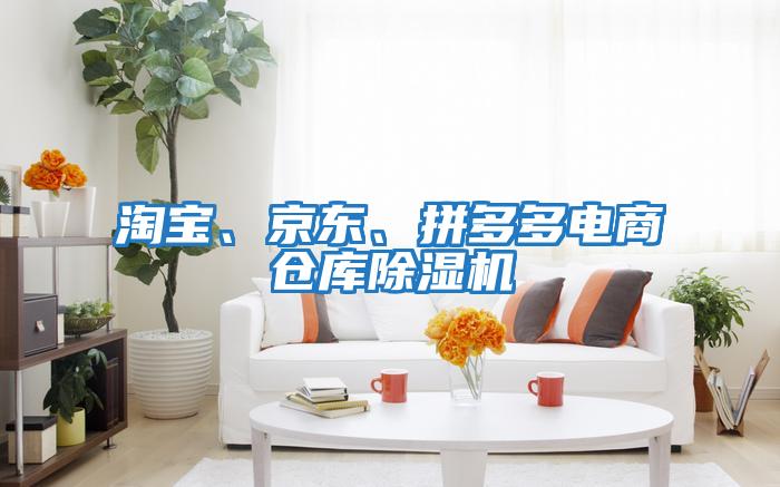 淘寶、京東、拼多多電商倉庫除濕機