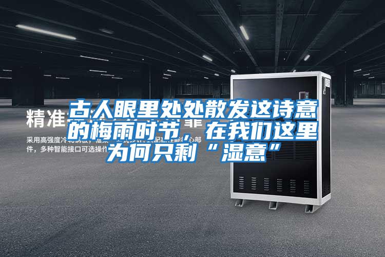 古人眼里處處散發(fā)這詩意的梅雨時節(jié)，在我們這里為何只剩“濕意”