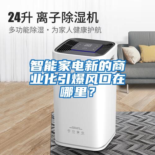 智能家電新的商業(yè)化引爆風口在哪里？