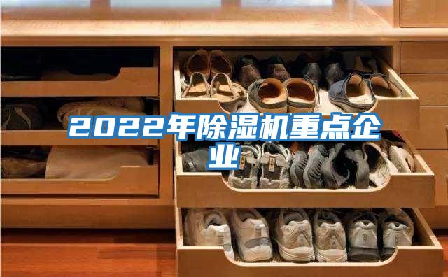 2022年除濕機重點企業