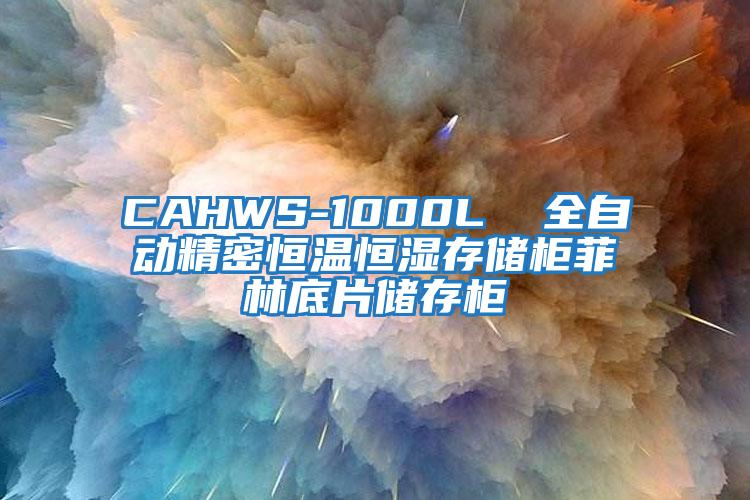 CAHWS-1000L 全自動精密恒溫恒濕存儲柜菲林底片儲存柜