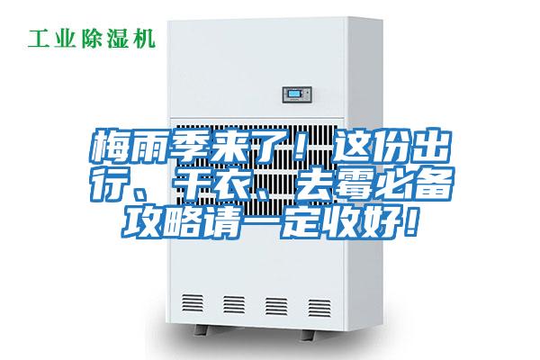 梅雨季來了！這份出行、干衣、去霉必備攻略請一定收好！