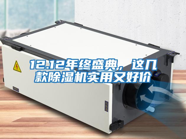 12.12年終盛典，這幾款除濕機實用又好價