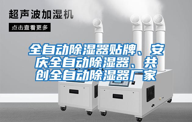 全自動除濕器貼牌、安慶全自動除濕器、共創(chuàng)全自動除濕器廠家