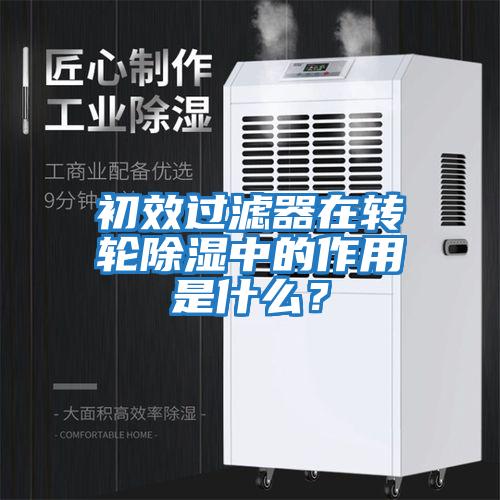 初效過(guò)濾器在轉(zhuǎn)輪除濕中的作用是什么？