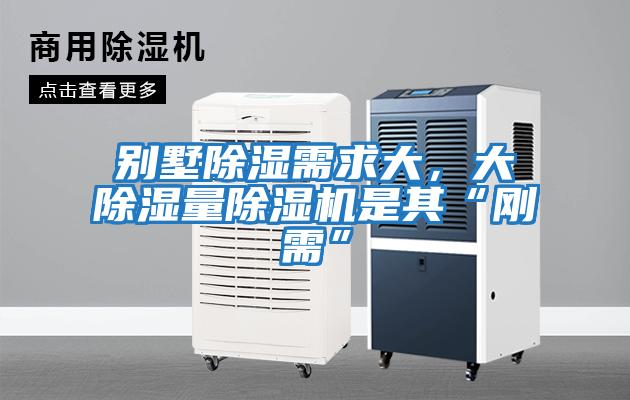 別墅除濕需求大,大除濕量除濕機是其“剛需”