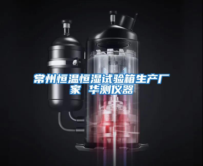 常州恒溫恒濕試驗箱生產(chǎn)廠家 華測儀器