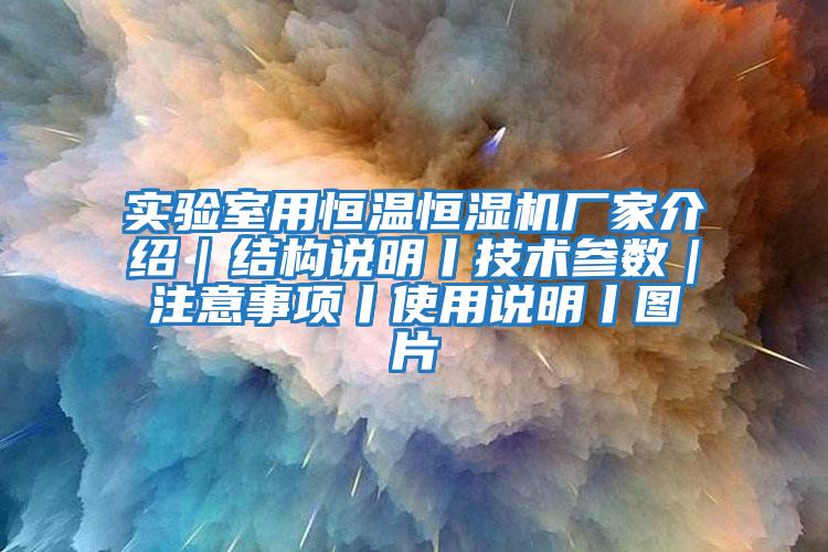 實(shí)驗(yàn)室用恒溫恒濕機(jī)廠(chǎng)家介紹|結(jié)構(gòu)說(shuō)明丨技術(shù)參數(shù)|注意事項(xiàng)丨使用說(shuō)明丨圖片