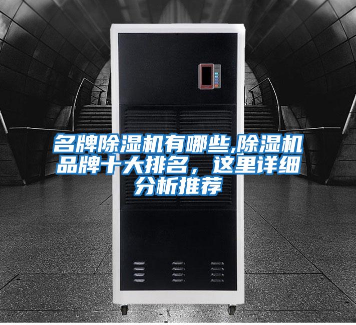 名牌除濕機有哪些,除濕機品牌十大排名,這里詳細分析推薦