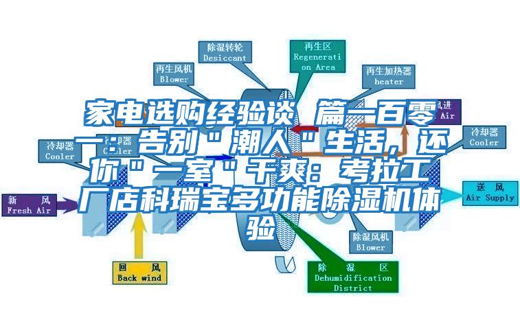 家電選購經驗談 篇一百零一：告別＂潮人＂生活，還你＂一室＂干爽：考拉工廠店科瑞寶多功能除濕機體驗
