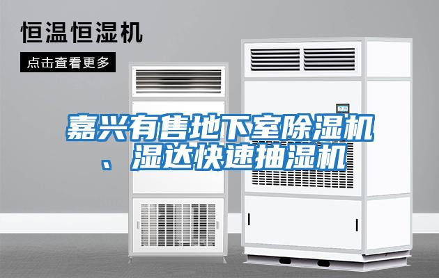 嘉興有售地下室除濕機、濕達快速抽濕機