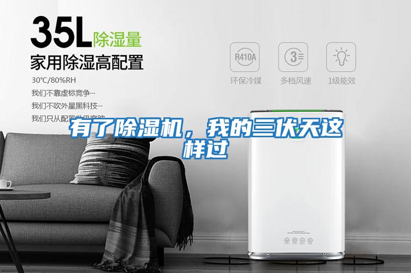 有了除濕機，我的三伏天這樣過