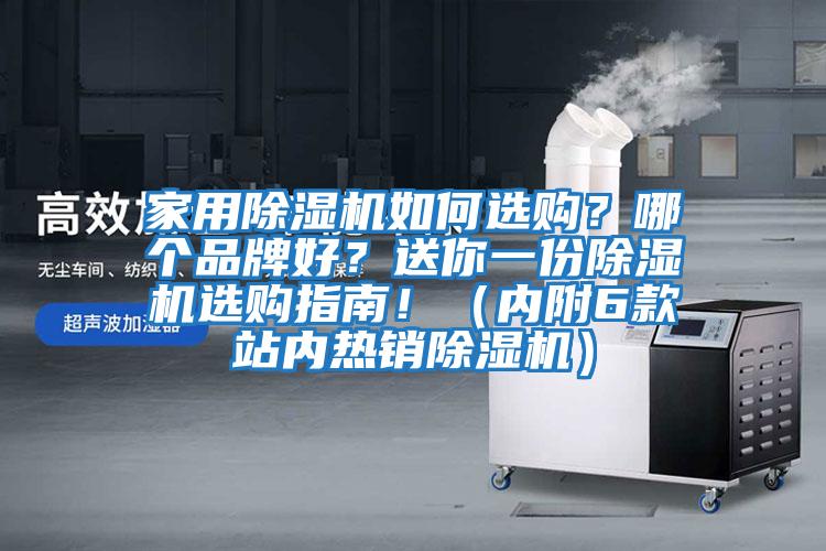 家用除濕機如何選購？哪個品牌好？送你一份除濕機選購指南！（內附6款站內熱銷除濕機）