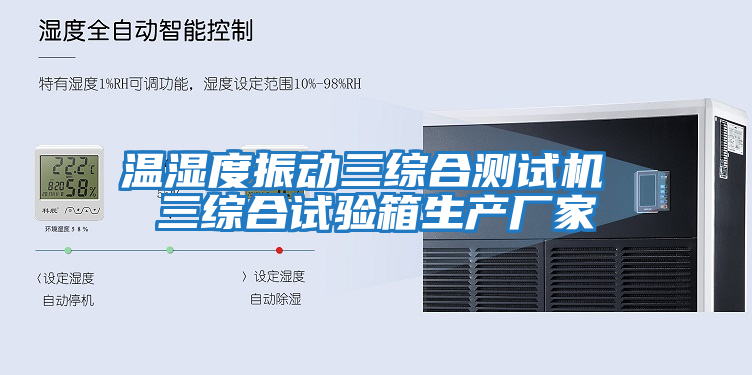 溫濕度振動三綜合測試機 三綜合試驗箱生產(chǎn)廠家