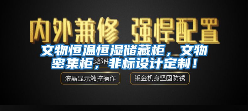 文物恒溫恒濕儲藏柜，文物密集柜，非標設計定制！
