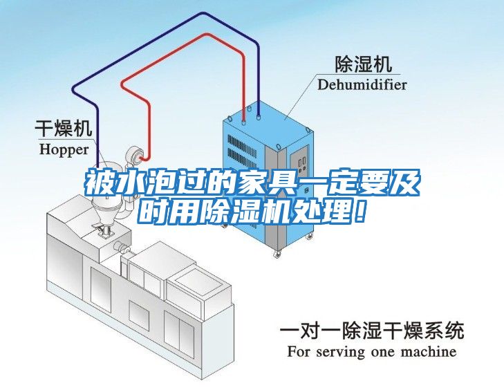 被水泡過的家具一定要及時用除濕機處理！