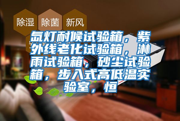 氙燈耐候試驗(yàn)箱，紫外線老化試驗(yàn)箱，淋雨試驗(yàn)箱，砂塵試驗(yàn)箱，步入式高低溫實(shí)驗(yàn)室，恒