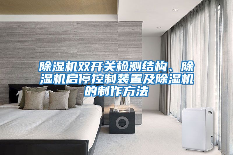 除濕機(jī)雙開關(guān)檢測結(jié)構(gòu)、除濕機(jī)啟停控制裝置及除濕機(jī)的制作方法