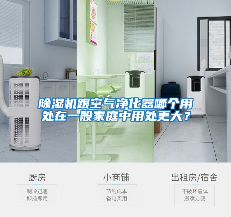 除濕機跟空氣凈化器哪個用處在一般家庭中用處更大？