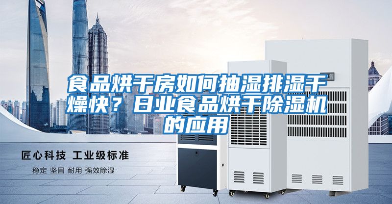 食品烘干房如何抽濕排濕干燥快？日業(yè)食品烘干除濕機的應(yīng)用