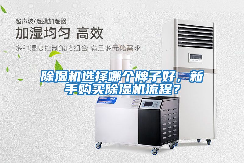 除濕機選擇哪個牌子好，新手購買除濕機流程？