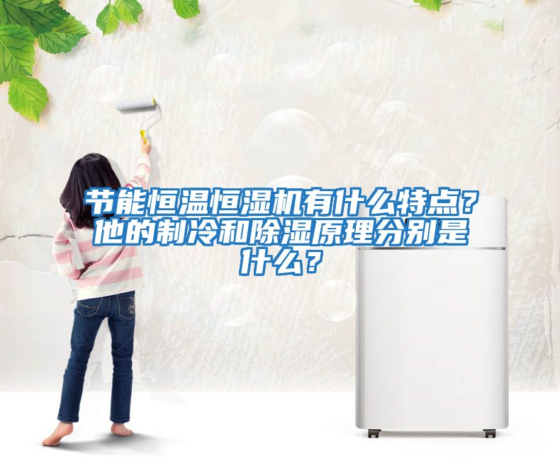 節能恒溫恒濕機有什么特點？他的制冷和除濕原理分別是什么？